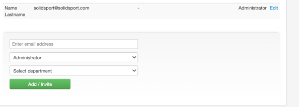add admin 